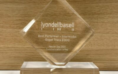 Premiu special de la LyondellBasell pentru soluții intermodale
